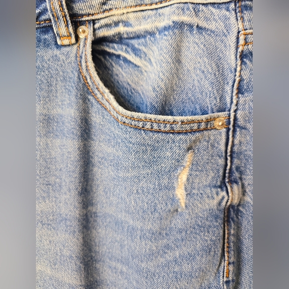 Dynamite Clothing Denim Claudia Relaxed Soft Cotton Blue Jeans 29 - Picture 2 of 5